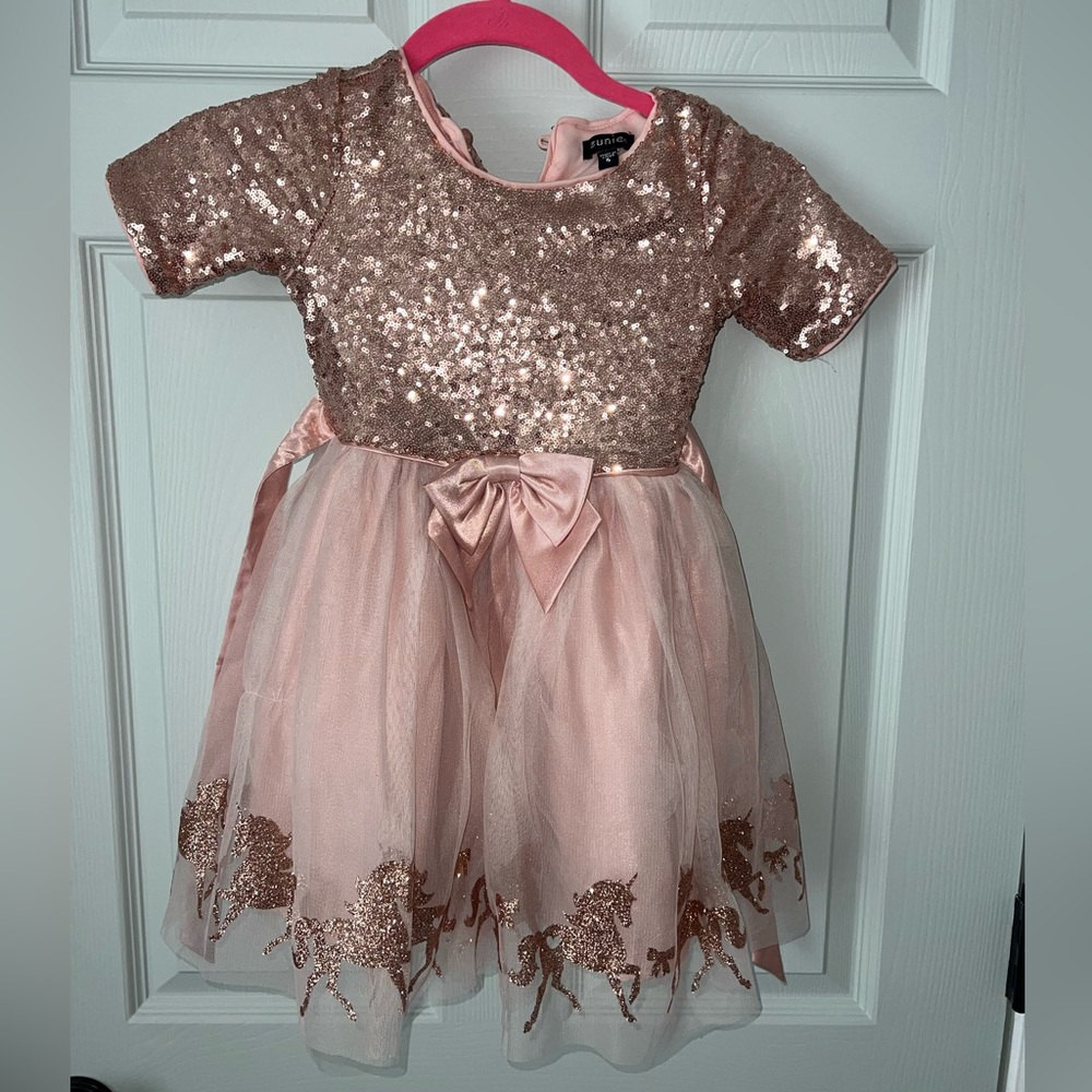 Girls Zunie dress